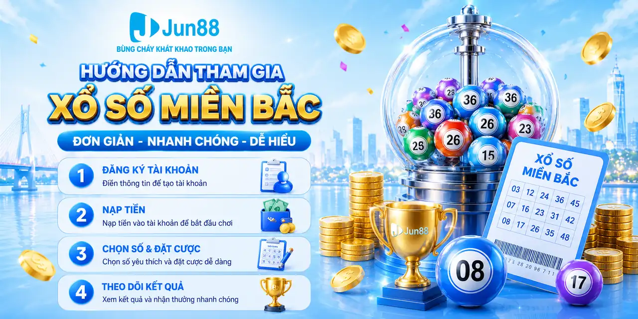 Các bước tham gia xổ số miền Bắc đơn giản dành cho hội viên mới